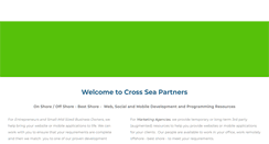 Desktop Screenshot of cross-sea-partners.com