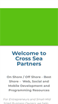 Mobile Screenshot of cross-sea-partners.com